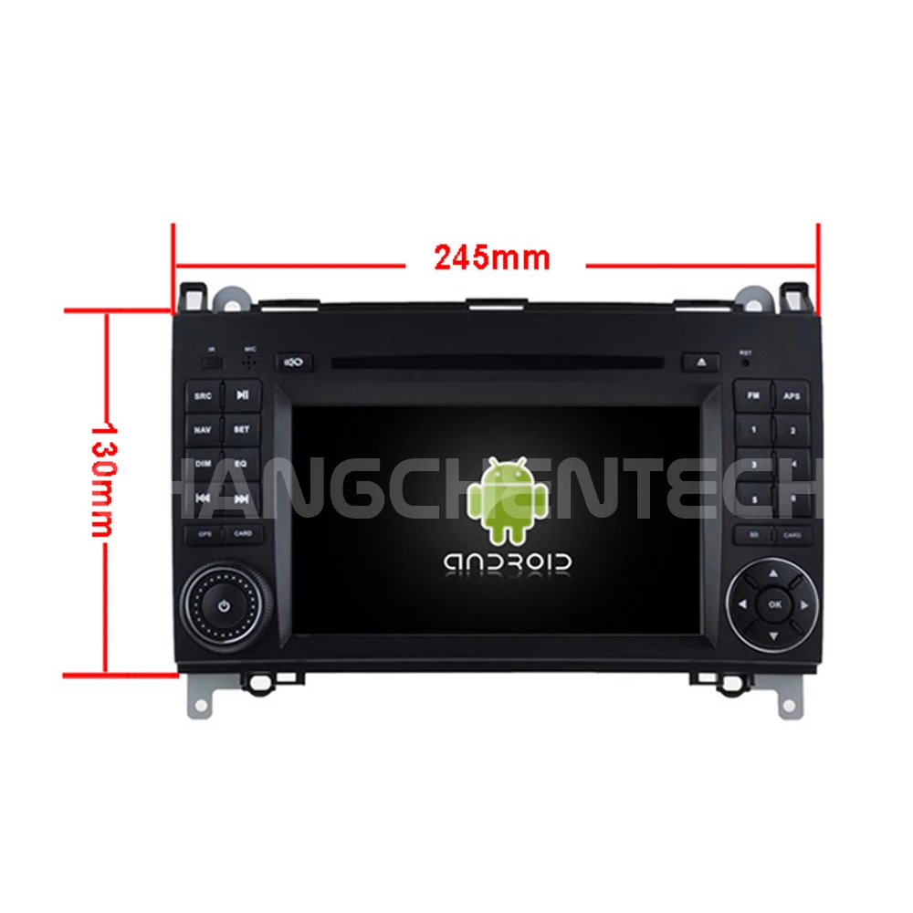 Clearance Car GPS Player for BENZ A/B CLASS A-W169 B-W245 Viano Vito Car DVD Player Multimedia Android 9.0 Built-in BT WiFi Car Stereo 2 4
