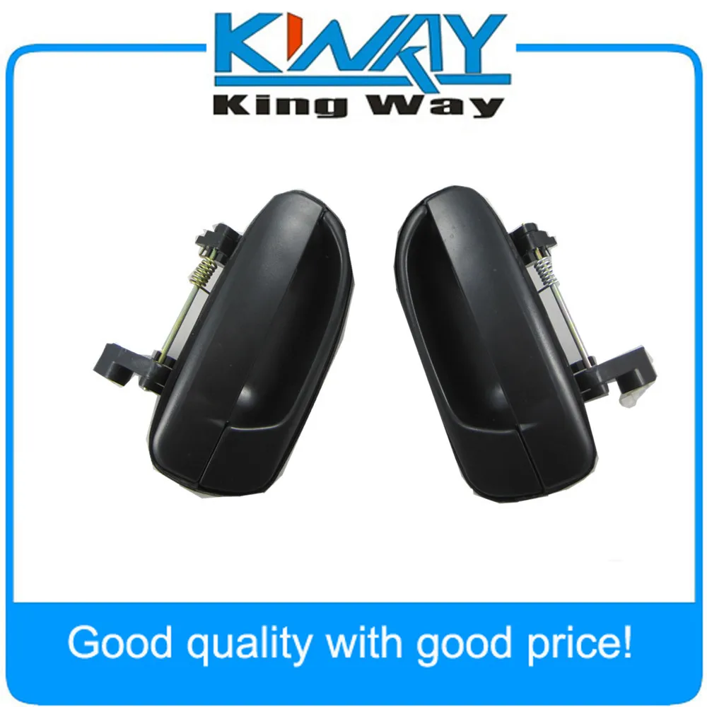 

NEW BLACK OUTER OUTSIDE AUTO DOOR HANDLE REAR LEFT RIGHT Fit For Hyundai Accent 2000-2006