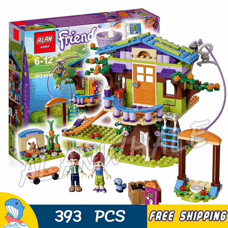 

393pcs Friends Mia's Tree House 10854 Model Building Blocks Children Kids Bricks Compatible With Lago