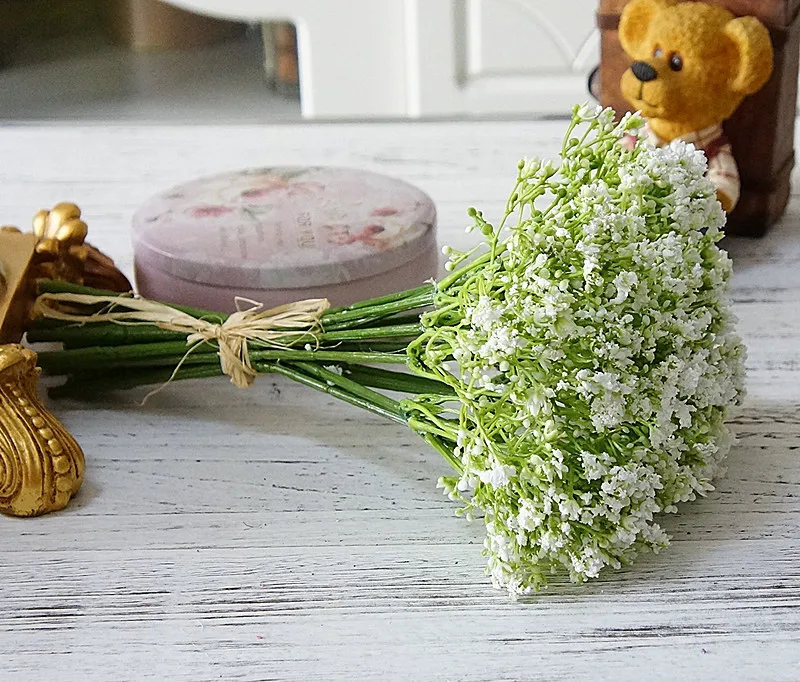 Цветы искуственные künstliche blumen цветы искуственные для декора 16 веток полный звезд искусственный букет декоративные шел