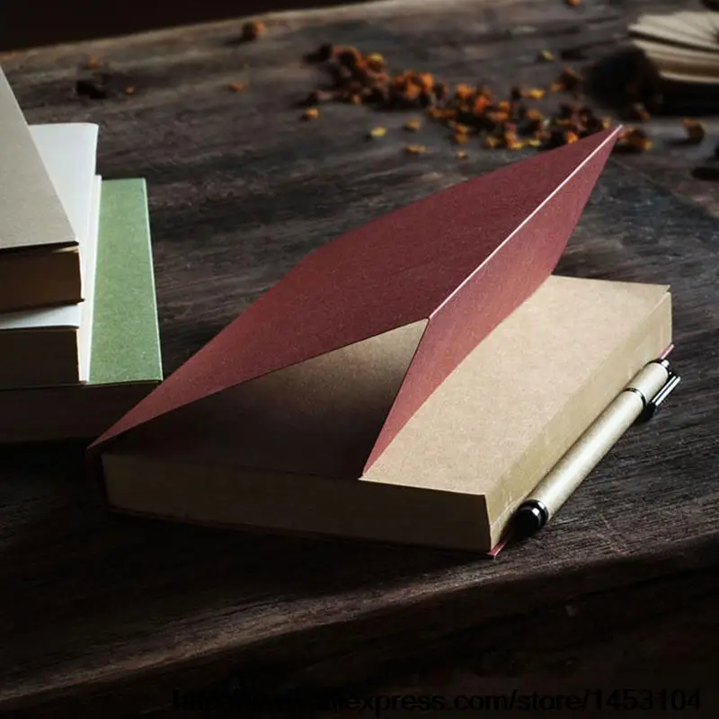 Горячие эскиз книга пустой A5 Sketchbook дневник рисунок граффити крафт и белая бумага