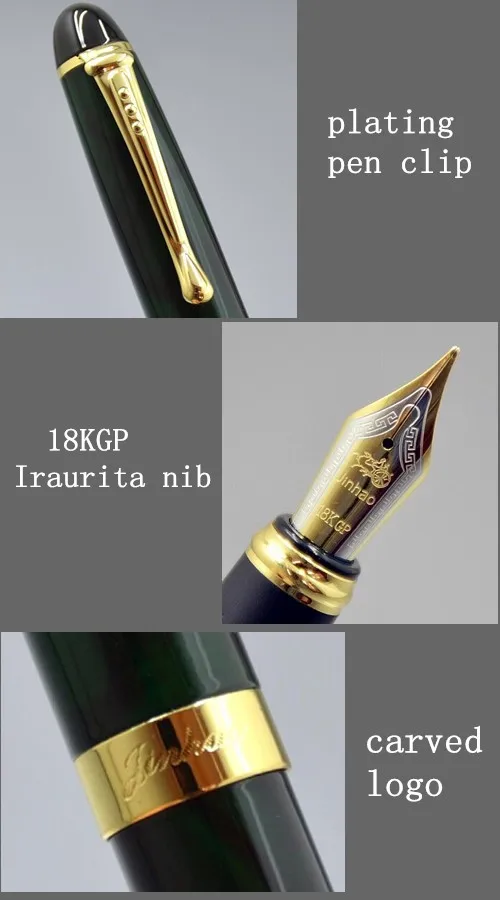 JINHAO X450 класса люкс 0,5 или 1,0 мм наконечник Металл Китайская каллиграфия перьевая ручка, канцелярские принадлежности для офиса, школьные принадлежности, бренд ручек молочного цвета