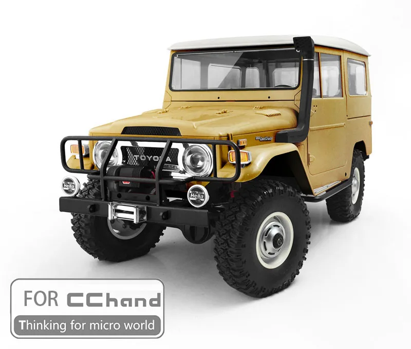 Металлический бампер для RC4WD 1/10 Gelande II Cruiser/FJ40 RHINO RC автомобиль игрушка