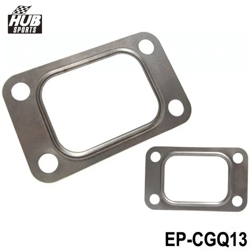 10PCS/LOT  T3 T34 T35 T38 GT35 GT35R Turbo Turbine Inlet Manifold Gasket 304 Stainless Steel HU-CGQ13