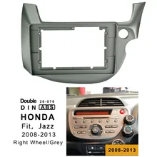 10.1 pollici 2din autoradio Fascia Per HONDA Fit Jazz 2008-2013 Stereo Pannello Staffa di Montaggio Installazione Doppio Din telaio Kit di Installazione