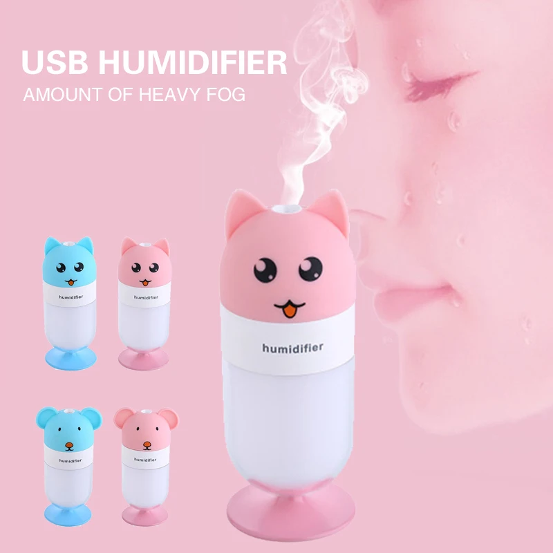 

2019 Drop Shpping LED USB Mist Maker USB Humidifier Portable Universal Beauty Instrument USB Aromatherapy for Gadget