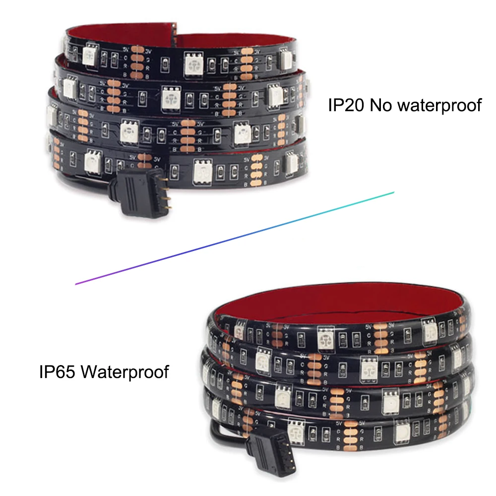 USB Светодиодная лента 5050 RGB музыкальный контроллер датчик звука с радиочастотным