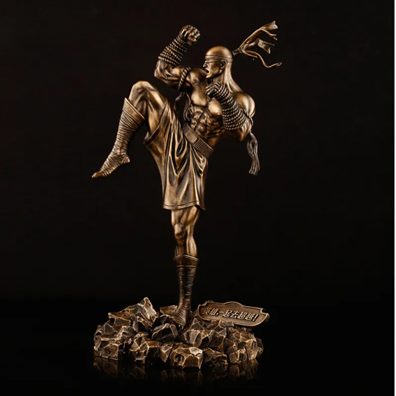 

Supreme Champion Li Qin Blind Person Lee Sin GK Statue PVC Action Figure Collection Model Toy M490