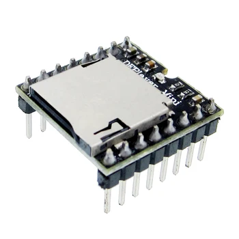 

10pcs Mini MP3 Player Module TF Card U Disk Mini MP3 Player Audio Voice Module Board DF Play Wholesale