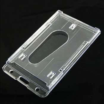 

1 Piece 100*60mmTransparent Card Holder Clear Sleeves Protector Case Bag Holder