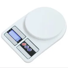 5 кг 5000 г 1 г Мини цифровой кухонный для еды диета Почтовые весы весовое Взвешивание светодиодный электронные весы