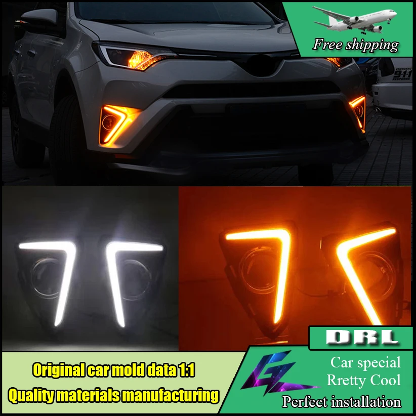 Buy For Toyota RAV4 2016 2017 Led daytime running