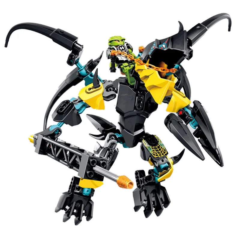 Bionicle Hero Factory 6 Marines Ekimu Msdk производитель Tahu Uniter Fire Umarak Разрушитель Pohatu Uniter Storm рисунок строительный блок игрушка