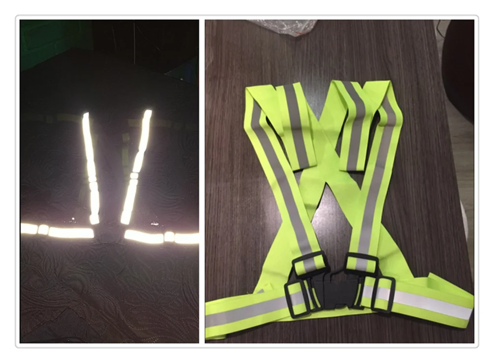 

Motorcycle bicycle night running riding reflective clothing safety vest for YAMAHA YZF 600R Thundercat R1 R6 R25 R3 FZ1 FAZER
