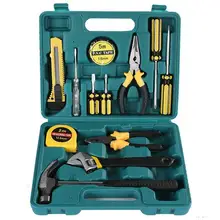 9/12/13/16 шт. Ремонт бытовой набор ручных инструментов Отвертка+ Ножи+ кусачки+ Инструменты+ Цифровая ручка с Пластик инструментальный ящик для хранения Чехол