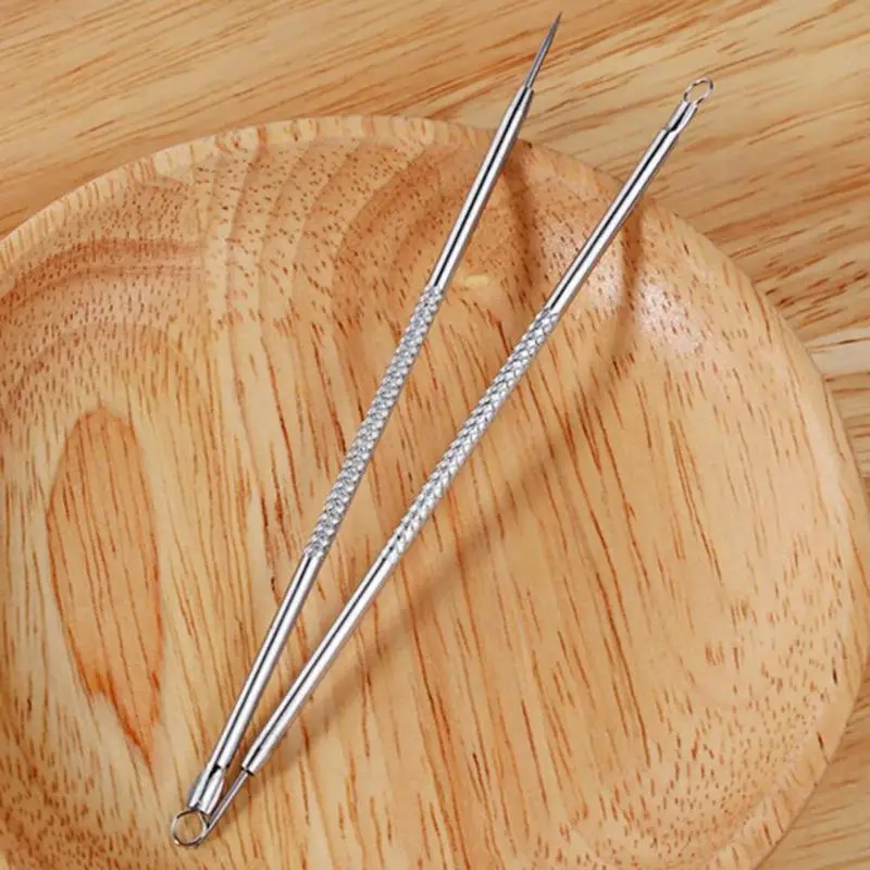 1PCS Stainless black Head Pimples Acne Needle Tool Face Care Blackhead Acne Remover Needles Blackhead Removal Free Shipping