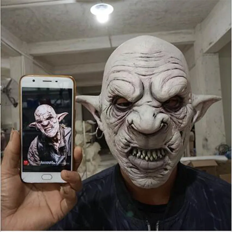 Новая крутая Goblins маска Хэллоуин латекс головной убор страшная ужаса вариации