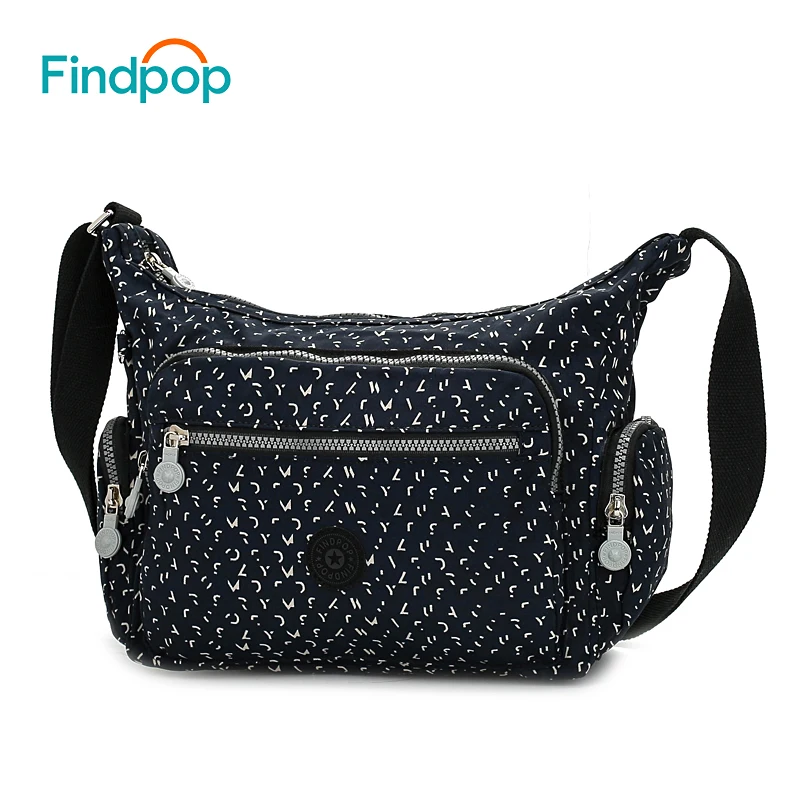 Винтажные женские сумки на плечо Findpop 2018 водонепроницаемые вместительные