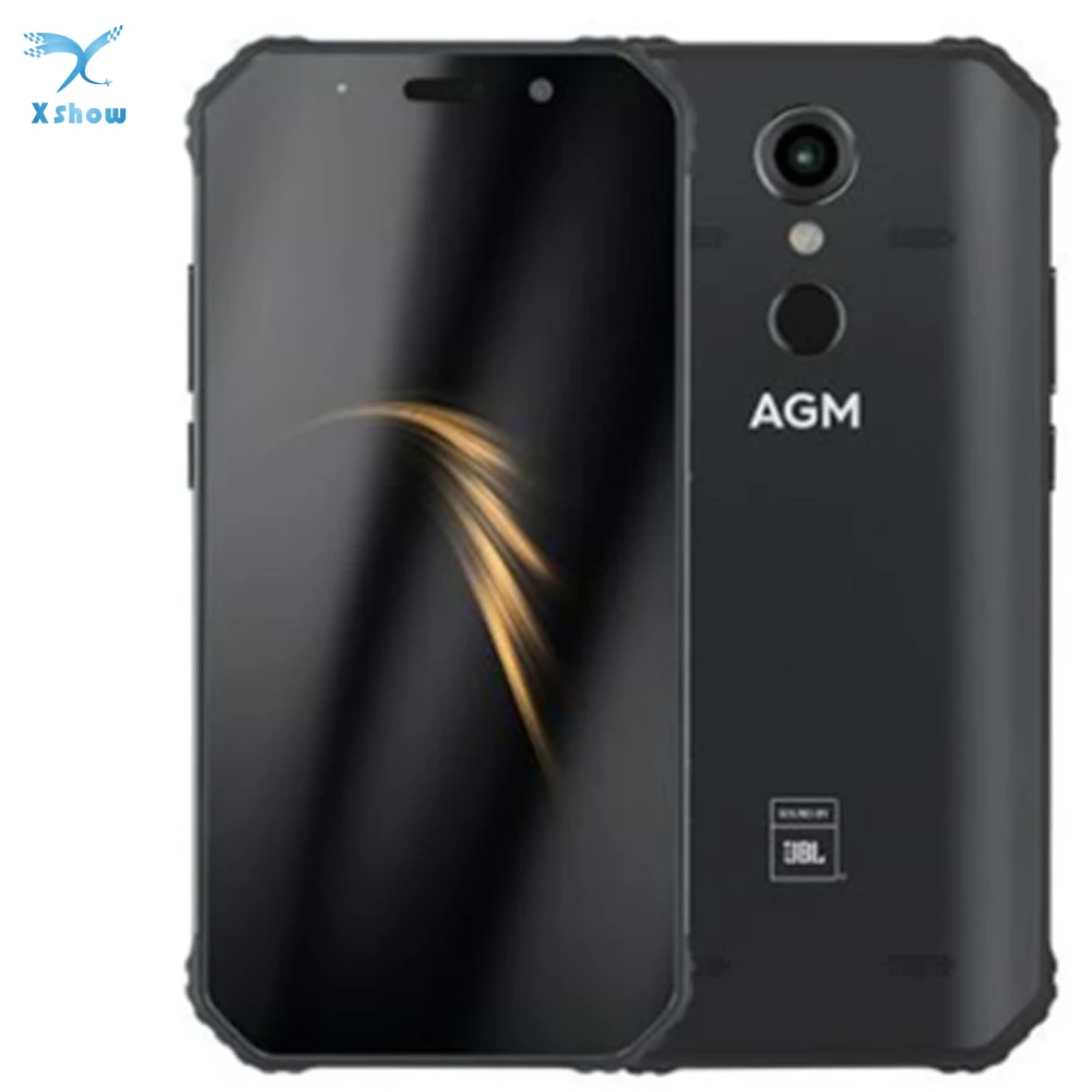 AGM A9 смартфон с 5 99 дюймовым дисплеем процессором Snapdragon 450 ОЗУ 4 Гб ПЗУ 64 ГБ 16 МП 5400