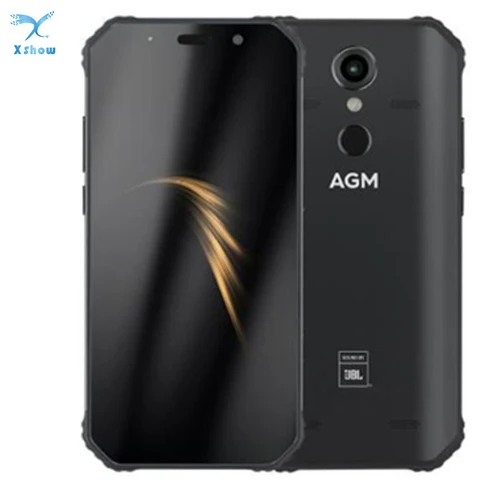 AGM IP68 Mobilephone Android 8 1 4GB 64GB 5 99  18 9 FHD  5400mAh Snapdragon 450 Front 16MP Rear 12MP Fingerprint NFC Phone