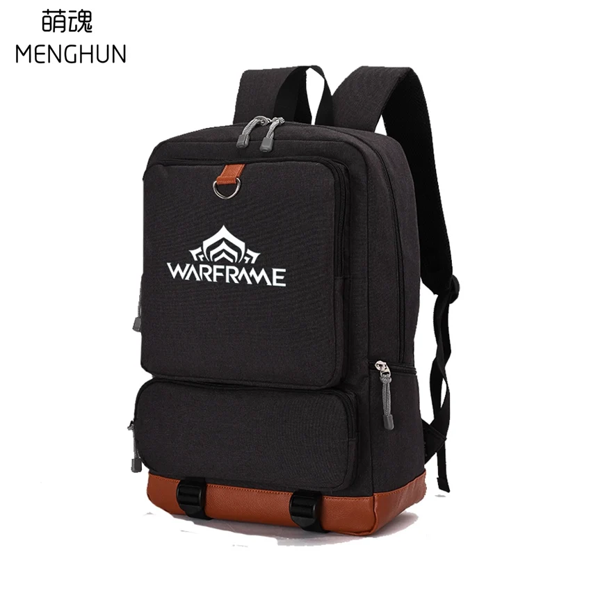 Новая онлайн игра черный рюкзак WARFRAME рюкзаки игровая футболка с персонажем Sans использование большой емкости нейлоновые рюкзаки NB247