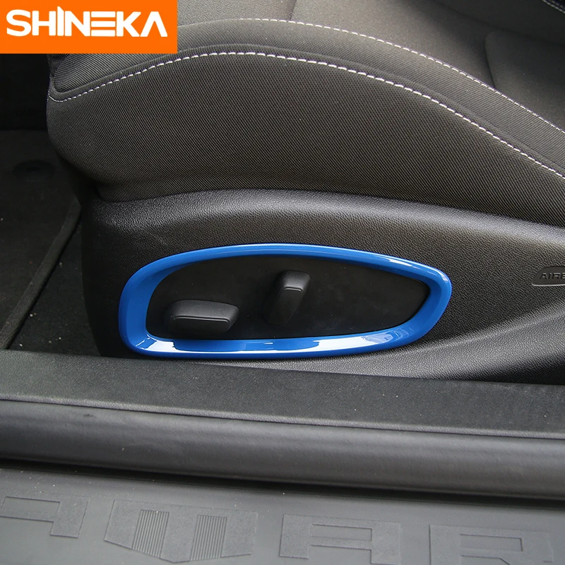 Декоративные накладки на автомобильные сиденья SHINEKA Настраиваемые для Chevrolet Camaro