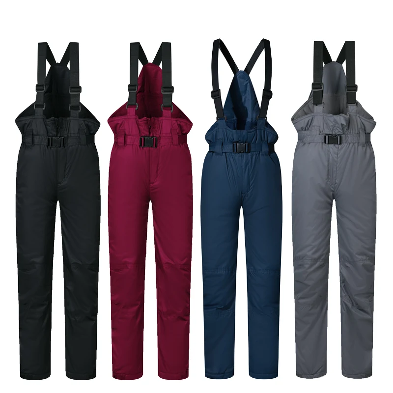 

New Arrival Winter Snow Pants Boys Girls Ski Pants Kids Windproof Waterproof Warm Snow Snowboard Children Overall Trousers