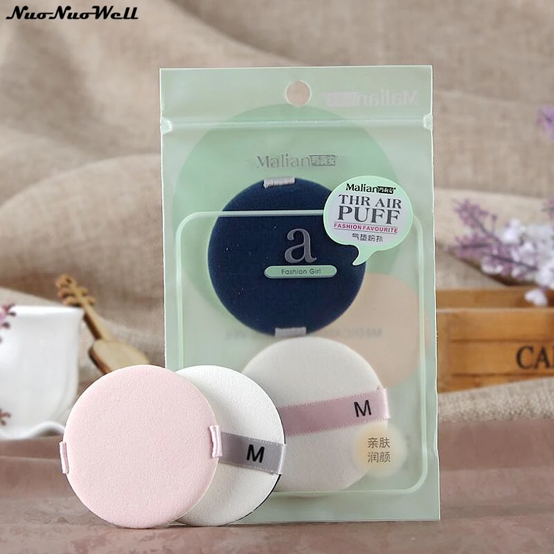 2PCS/Set High Quality Air Puff Cushion Mixer Cosmetic Powder Foundation BB Cream Makeup Tools |