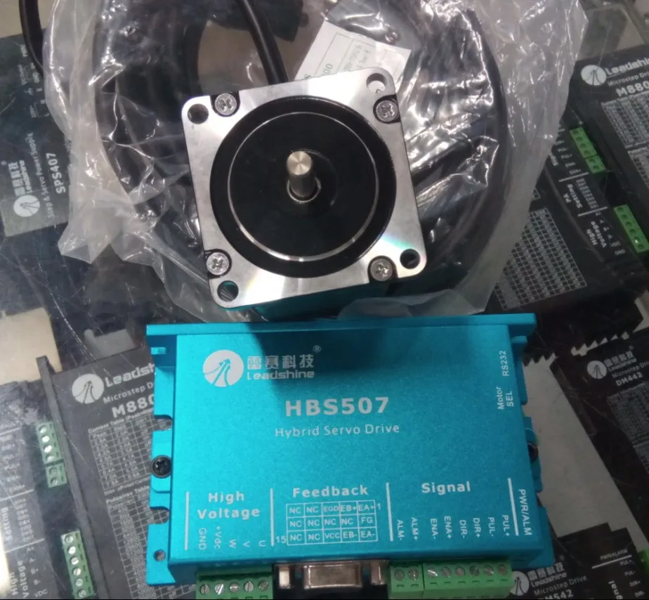 

NEMA 23 2Nm 3Phase closed loop stepper motor with hybrid drive kit HBS507+573HBM20-1000 leadshine