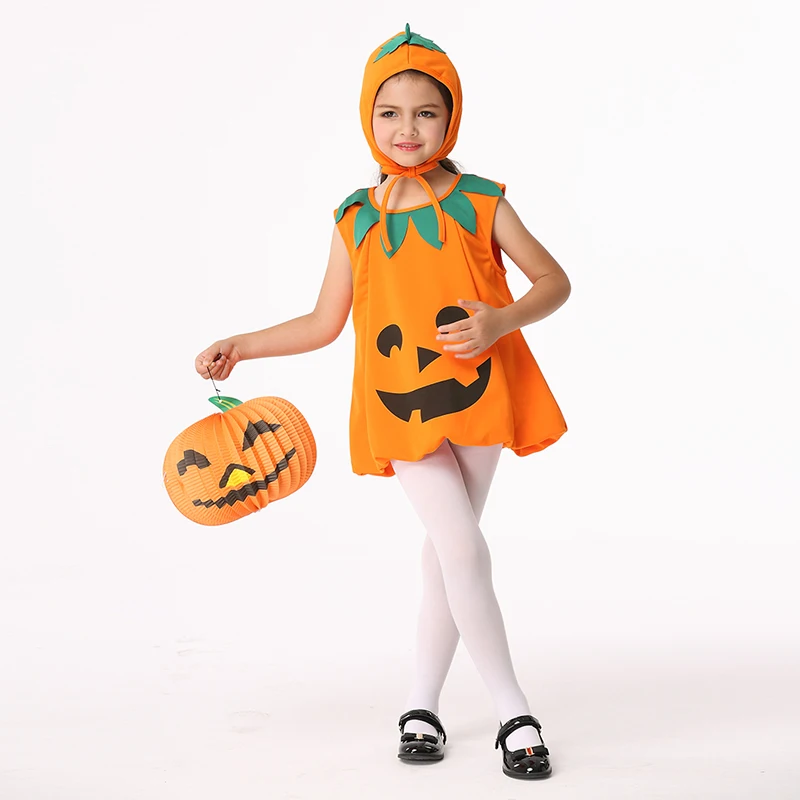 Buy Kids Child Fancy Pumpkin Costumes Dress Party