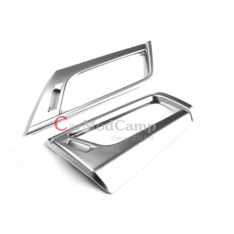Inner ABS Chrome Side Air AC Vent Frame Cover Trim 2pcs For BMW 2 Series F45