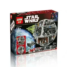 Free Shipping Preventa Star Wars Death Star II Kits de Edificio Modelo Bloques Minifigure Ladrillos Juguetes 3803 Unids