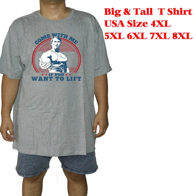 mens 4xl tall t shirts