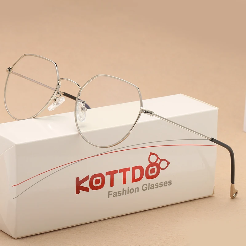 KOTTDO 2018 Модные Винтажные металлические очки женские классические для чтения
