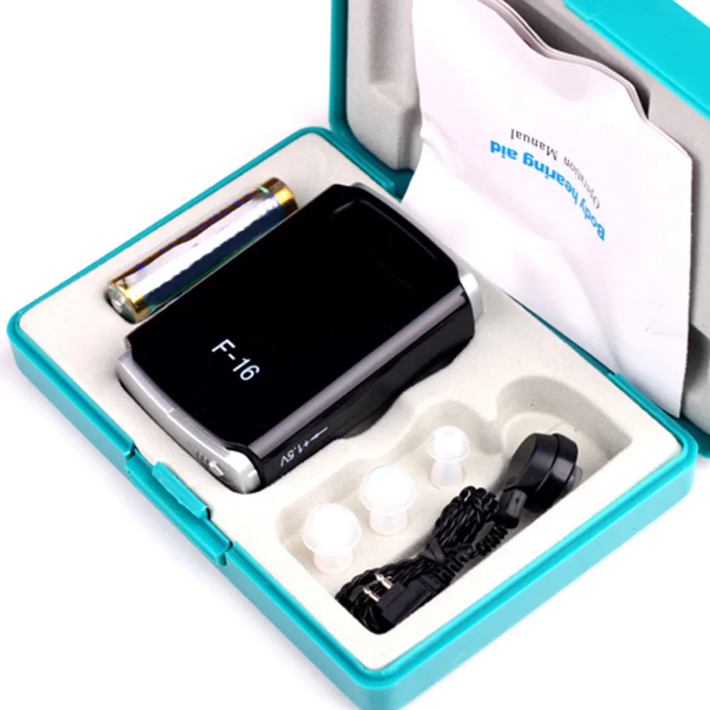 AXON F-16/F-16P Sound Amplifier Voice Hearing Aid Low Noise Hearing Ear Device SN-Hot