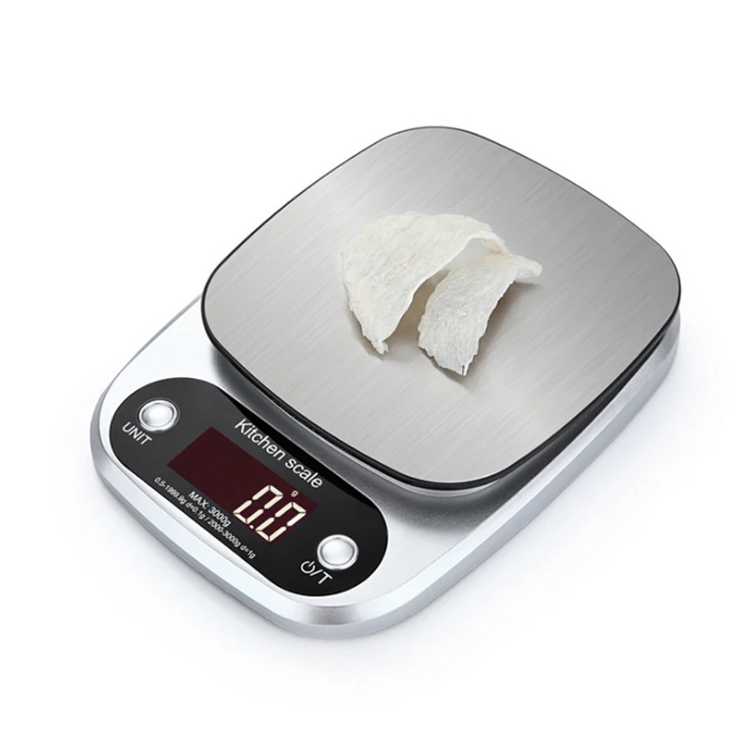 Новые цифровые весы для домашней кухни 3 кг/5 кг/10 кг 0,1 г/1 г электронные кухонные весы из нержавеющей стали