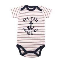 Baby Bodysuit Infant Jumpsuit Overall Short Sleeve Body Suit Set 100%Cotton Summer Baby Clothing