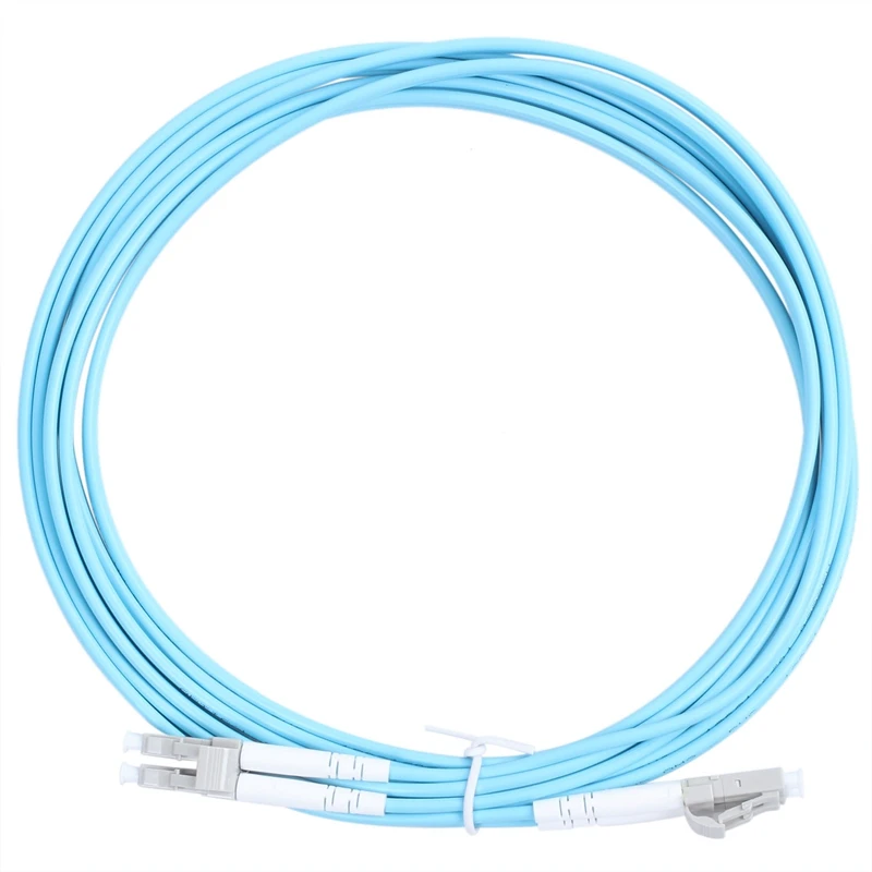 

3 meters LC-LC Multimode Fiber Optic Cable Duplex 10 Gigabit 50/125