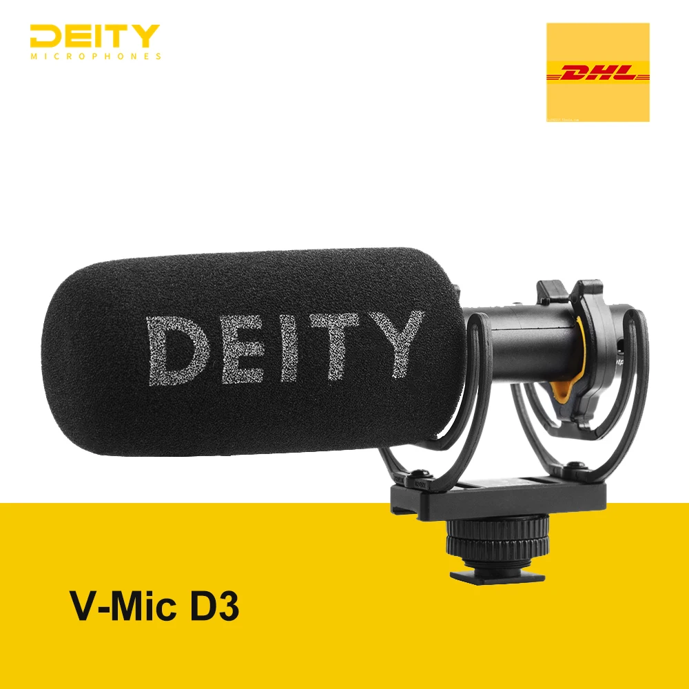 Суперкардиоидный микрофон Deity V-mic D3 для цифровых зеркальных камер и смартфонов |