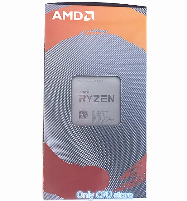 Процессор amd ryzen 5 3600 3,6 GHz 6-Core 12-Thread 65W процессор Socket AM4 настольная упаковка с Wraith Stealth вентилятор радиатора