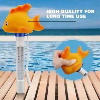 

Cartoon Floating Pool Thermometer Breakproof Thermometer for Outdoor Indoor Pools JDH99