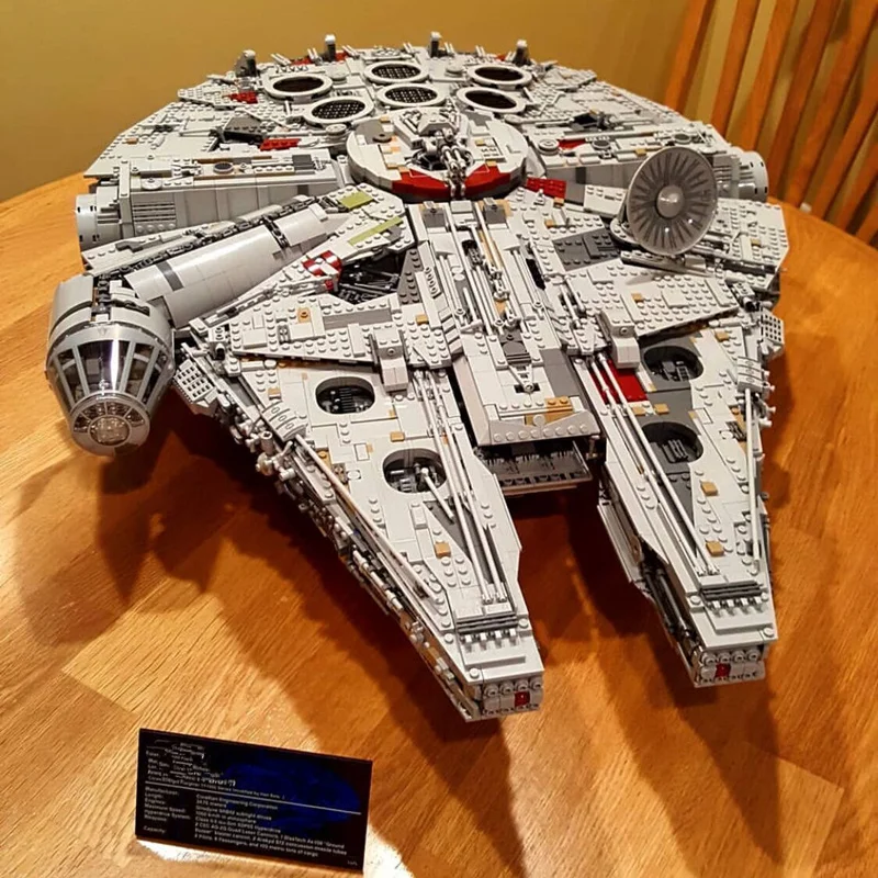 

05132 8445PCS Ultimate Collector's Destroyer Star Plan Series Model Building Blocks Bricks Kits Compatible 75192 Toys For Kids