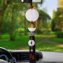 Автомобильные аксессуары Подвеска орнамент китайский стиль Майтрея Будда стекло для Ford Focus 2 3 Mk2 Mazda 2 3 5 Volvo Xc60 S60 V40 Xc70