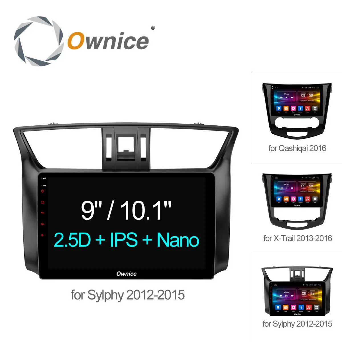 10.1'' Ownice C500+ Android 6.0 Octa 8 Core Car GPS Radio Player DVD Car Stereo for Nissan SYLPHY QASHIQAI X-Trail 32G 4G LTE