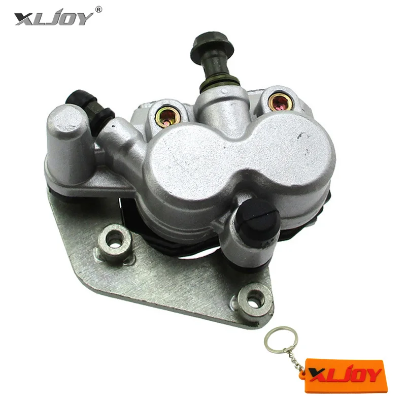

XLJOY Twin Piston Front Brake Caliper 51mm For Chinese Pit Bikes Models of DNM Hornet Forks,Marzocchi Shiver Style Forks