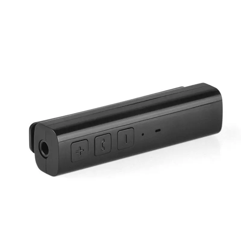 Дешевый Новинка! Может вызвать Bluetooth Stick встроенный Батарея приемник Bluetooth 4,2 AUX3.5mm автомобильный усилитель проводной Динамик Bluetooth адаптер