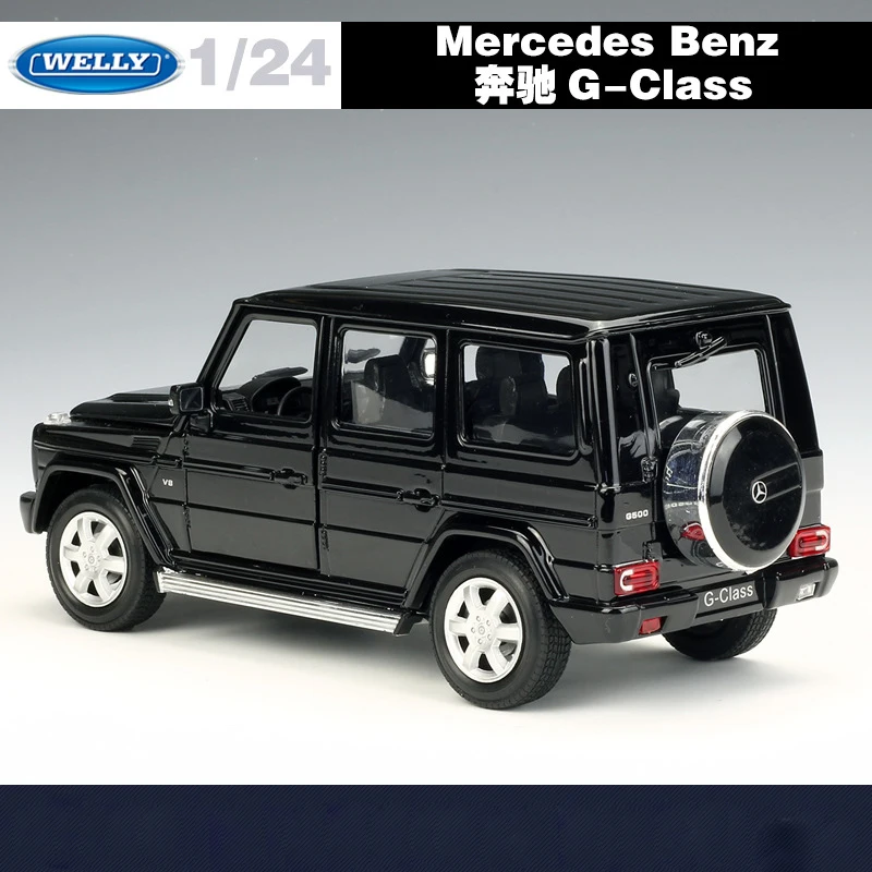 WELLY 1:24 моделирование внедорожника модель автомобиля игрушки для Benz G Class City