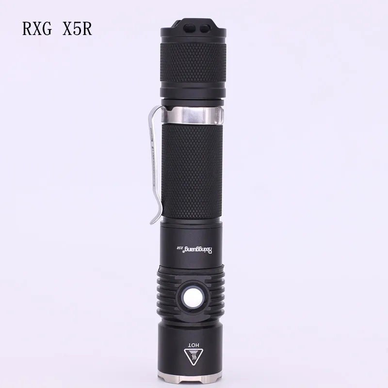 RixingguangX5R Ultimate Edition 1000 Люмен USB Wiederaufladbare 18650 Cree XM-L2 U3 светодио дный Taschenlampe + 2A ток