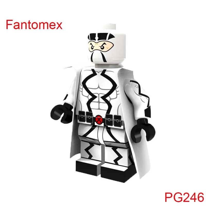 

Fantomex Weapon Xiii Diy Dolls Super Heroes New X-Men Single Sale Learning Building Blocks Toys For Children Pg 246