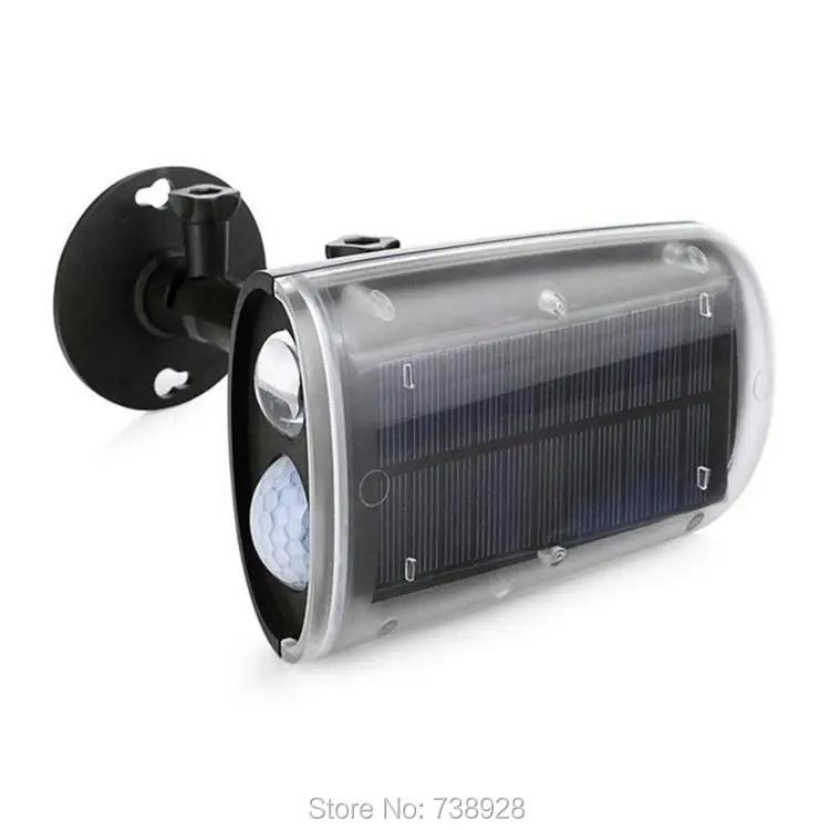 Sensor de Movimento Solares ao ar Livre à Prova Montagem na Parede Luzes da Noite Lâmpadas Solar Pir Luzes Dwaterproof Água Jardim Segurança Emergência Spotlight 3 w Led 12 motion sensor solar light